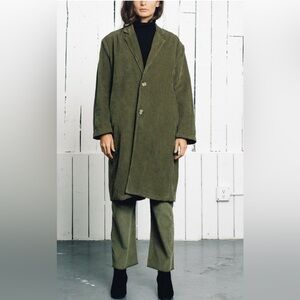 Nico Nico Hill corduroy trench coat